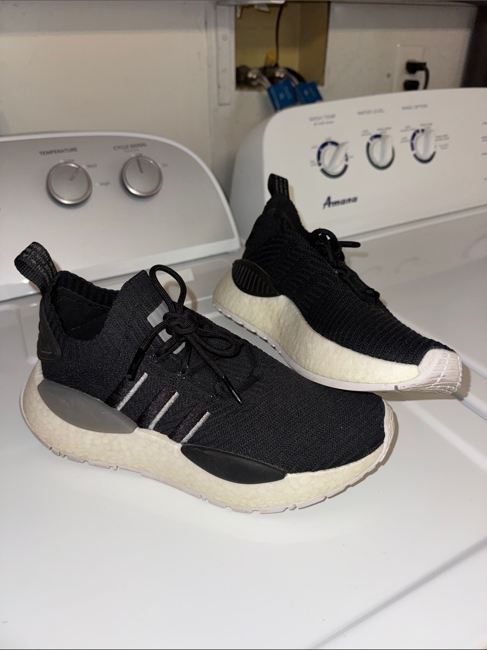 Women’s NMD_W1, women’s, in Core Black / Grey Three / cloud white